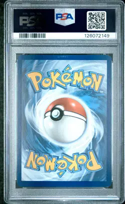 2023 POKEMON MEW EN-151 ULTRA RARE #196 ERIKA'S INVITATION PSA 8 - Image 2