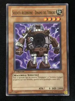 Soldato Accensione-Dinamo del Terrore SD10-IT004 1a edizione Yu-Gi-Oh - Image 1