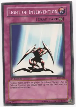 Light of Intervention 1st Edition Common PSV-031 Yu-Gi-Oh Near Mint - Image 1