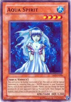 YUGIOH - Aqua Spirit - DB2-EN006 - Common - Unlimited Edition - NM - FLAT RATE S - Image 1