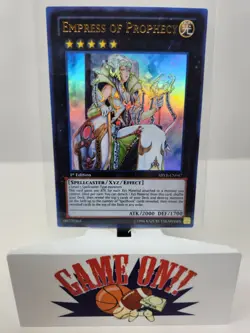 YuGiOh Empress of Prophecy ABYR-EN047 1st Edition Ultra Rare NM - Image 1