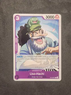 One Piece | Uso-hachi | ST18-001 | PRB02 (Reprint) | Common (C) | NM - Image 1