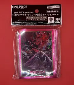 Donquixote Doflamingo One Piece TCG: Official Sleeves Limited Edition Vol 4 - Image 1