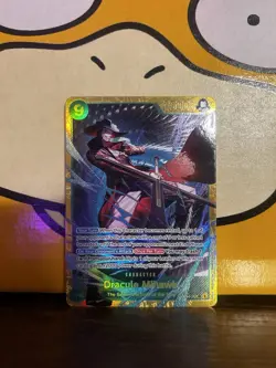 One piece TCG OP14-119 Dracule Mihawk (SEC) - - The Azure Sea's Seven (OP14) - Image 1