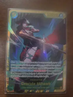 One Piece TCG OP14-119 Dracule Mihawk SEC ENGLISH - Image 1