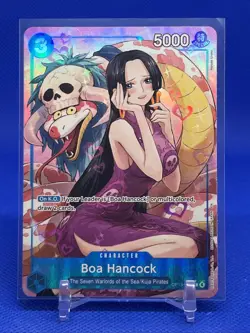 One Piece CCG Boa Hancock Alternate Art OP13-051 English Carrying On His Will NM - Image 1