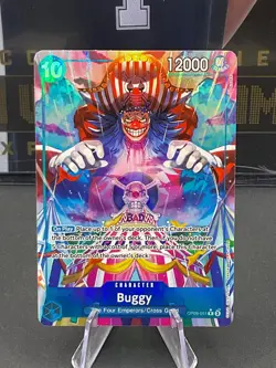 One Piece TCG - Foil Buggy OP09-051 R ALT ART - Emperors In The New World - Image 1
