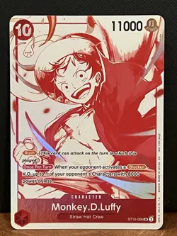 Monkey.D.Luffy ST10-006 - 3rd Anniversary Treasure Campaign Pack Promo English - Image 1