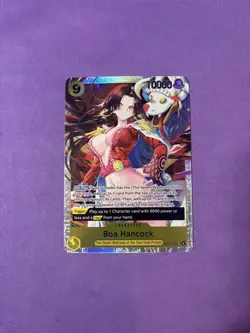 One Piece TCG: Boa Hancock SR OP14-112 The Azure Sea's Seven English- Super Rare - Image 3