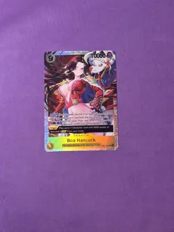 One Piece TCG: Boa Hancock SR OP14-112 The Azure Sea's Seven English- Super Rare - Image 4