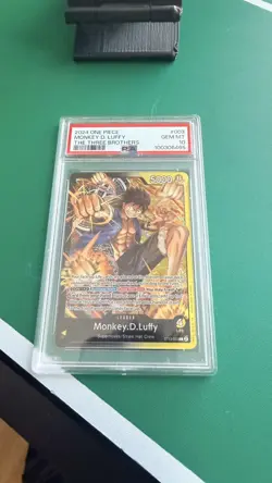 One Piece Card Game Monkey.D.Luffy ST13-003 Leader Three Brothers Deck - PSA 10 - Image 3
