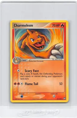 CHARMELEON 28/108 - NON-Holo - EX Power Keepers- 2007 POKEMON CARD - NM - Image 1