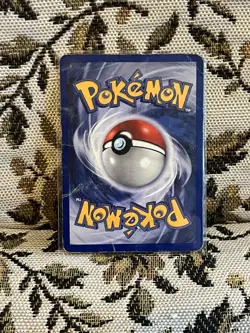 DAMAGED (DMG) Ninetales 12/102 Holo Base Set SHADOWLESS Pokemon Card - Image 2