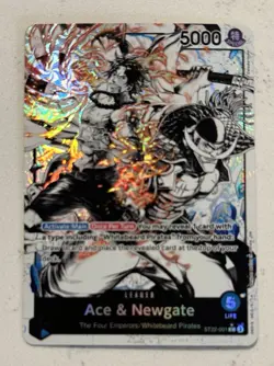 Ace & Newgate L ST22-001 One Piece Card Game Starter Deck Parallel English - Image 2