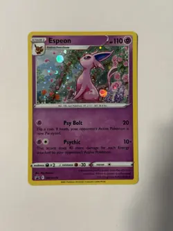 Pokemon TCG Espeon SWSH174 Promo Holo Card - NM/Mint Condition! - Image 1