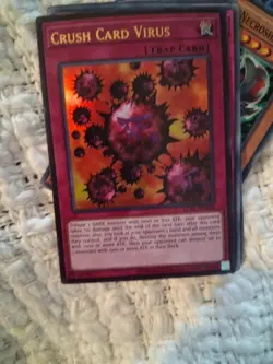 Crush Card Virus KC01-EN053 Ultra Rare Yu-Gi-Oh! TCG Card Kaiba case - Image 1