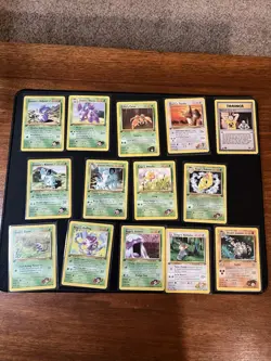 Pokemon Gym Heroes and Challenge 1st Edition Lot Of 14 Cards - Image 1