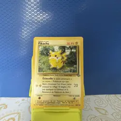 1999 Pokemon TCG Pikachu Card 60/64 Jungle 1st Edition Red Cheeks - Image 1