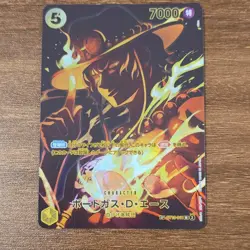 Bandai Portgas D. Ace Full Art Card ST13-011 7000 Power One Piece CCG - Image 1