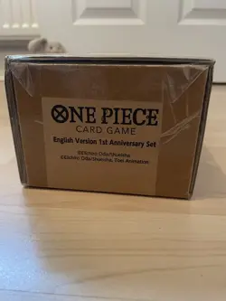One Piece Card Game English 1st Anniversary Set Sealed - Image 1