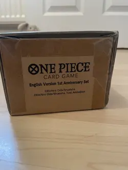 One Piece Card Game English 1st Anniversary Set Sealed - Image 4
