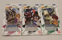 Digimon Card Game Starter Deck Bundle ST4,ST5,ST6 - Image 1