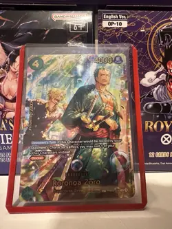 One Piece Card Game-Roronoa Zoro E Sanji-promo Alternate Art-PRB02-006 -NM - Image 1