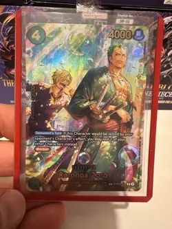 One Piece Card Game-Roronoa Zoro E Sanji-promo Alternate Art-PRB02-006 -NM - Image 2