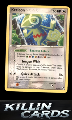 Kecleon 37/92 Pokemon Uncommon Legend Maker Card NM - Image 1