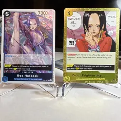 Bandai Boa Hancock & You'll Frighten Me EB04-027 OP14-118 One Piece Card Game - Image 1