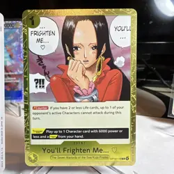 Bandai Boa Hancock & You'll Frighten Me EB04-027 OP14-118 One Piece Card Game - Image 2