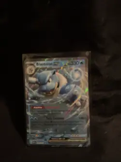 Blastoise ex 009/165 Ultra Rare Scarlet & Violet 151 Pokemon Card TCG NM+ - Image 1
