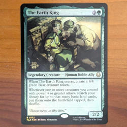 The Earth King - Prerelease Foil Promo - Avatar TLA MTG - Image 1