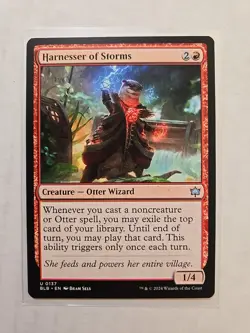 Harnesser of Storms - Bloomburrow - LP - MTG Magic - Uncommon - Creature - Image 1