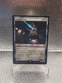 Dalek Drone 0064 Non Foil Rare Doctor Who Commander MTG Near Mint - Image 2