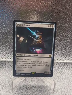 Dalek Drone 0064 Non Foil Rare Doctor Who Commander MTG Near Mint - Image 3