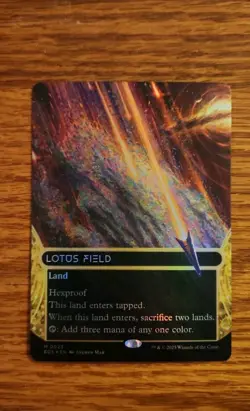 MTG Lotus Field Edge of Eternities: Stellar Sights Borderless Foil M/NM - Image 1