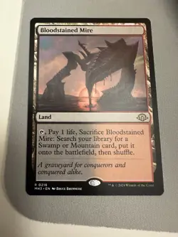 Bloodstained Mire Regular - Modern Horizons 3 MTG-NM - Image 1