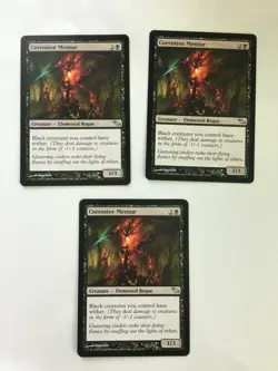 3x Corrosive Mentor - x3 MTG - NM - Image 1