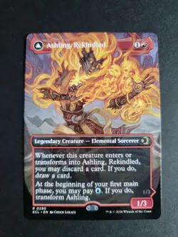 Ashling, Rekindled (Borderless) Rare MTG Lorwyn Eclipsed - Image 1