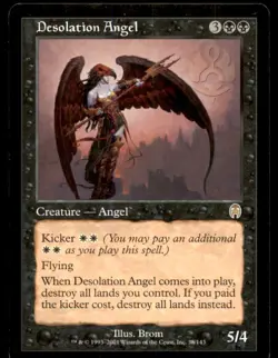 Desolation Angel LP Light Play Apocalypse MTG [6868] - Image 1