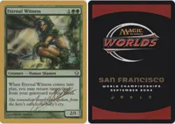 1x Eternal Witness - Julien Nuijten - 2004 Light Play MTG Magic - Kid Icarus - - Image 1