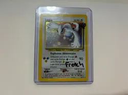 Pokemon TCG FRENCH Lugia 9/111 Holo Rare Unlimited Neo Genesis WOTC MP - Image 1