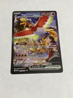 Pokemon TCG Ethan's Ho-Oh EX Sir 230/182 Destined Rivals - Image 2
