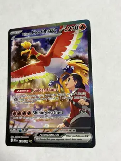 Pokemon TCG Ethan's Ho-Oh EX Sir 230/182 Destined Rivals - Image 4