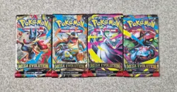 Mega Evolution HALF Booster Box - 18 Pokemon TCG Packs 2025 Open Box - Image 5