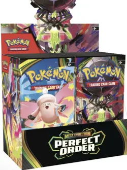 Pokemon TCG: Mega Evolution - Perfect Order Booster Box 40 day ship (Pre-Order) - Image 1
