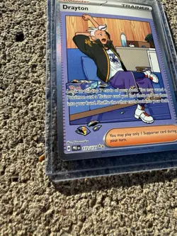 Drayton 172/131 Prismatic Evolutions Special Illustration Rare Pokemon TCG NM - Image 2