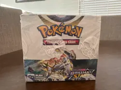Pokemon TCG: Brilliant Stars Booster Box - New Factory Sealed - 36 Packs - Image 1