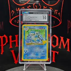 CGC 10 Blastoise 2/102 Holo 2021 Pokemon Celebrations Classic Collection - Image 1